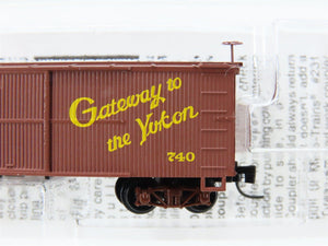 Nn3 Scale Micro-Trains MTL 15111 WP&Y White Pass & Yukon 30' Box Car #74