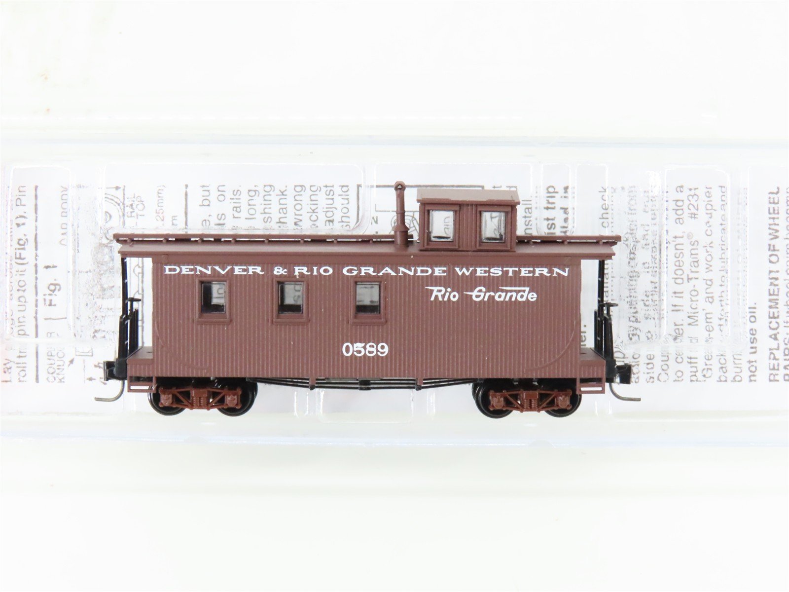 Nn3 Micro-Trains MTL 81600010 D&RGW Denver & Rio Grande Western Caboose #0589