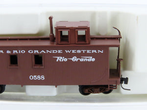 Nn3 Scale Micro-Trains MTL 15701 D&RGW Rio Grande Railroad Cupola Caboose #0588