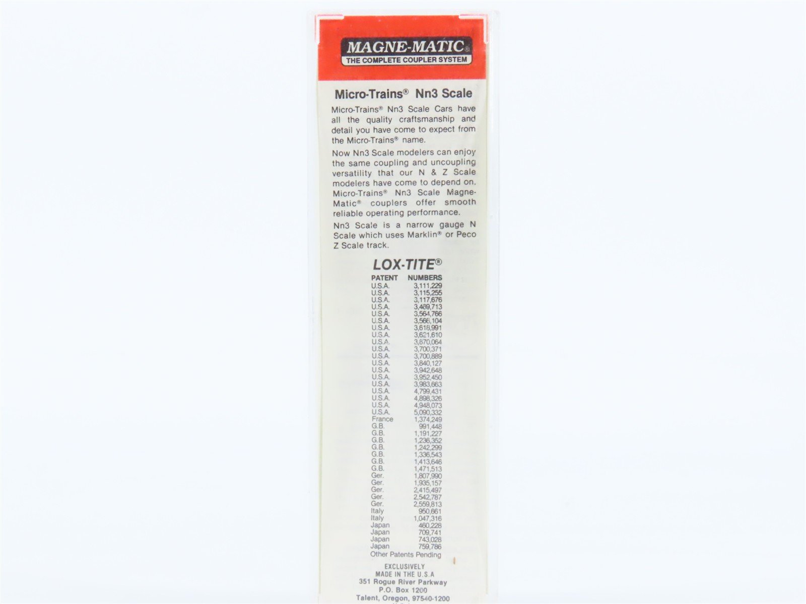 Nn3 Scale Micro-Trains MTL 15701 D&RGW Rio Grande Railroad Cupola Caboose #0588