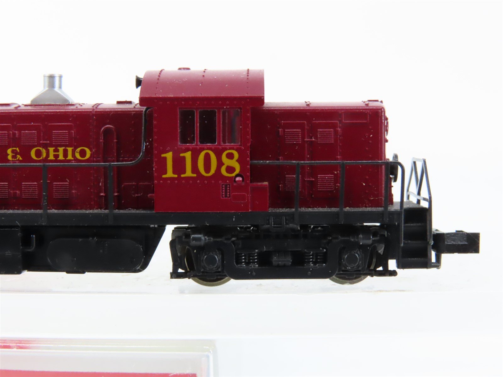 N Scale Atlas 4409 GMO Gulf Mobile & Ohio RS-1 Diesel Locomotive #1108