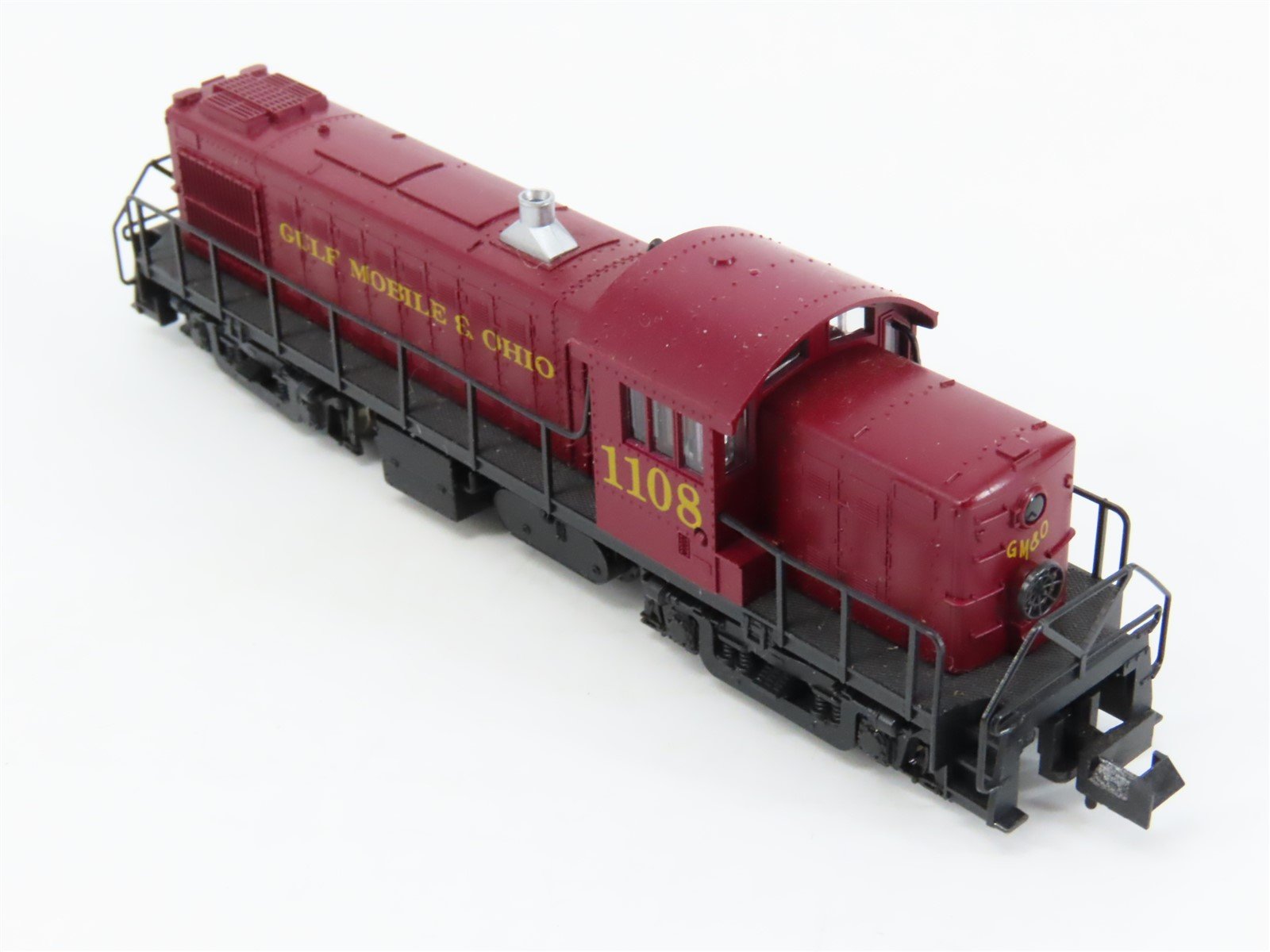 N Scale Atlas 4409 GMO Gulf Mobile & Ohio RS-1 Diesel Locomotive #1108