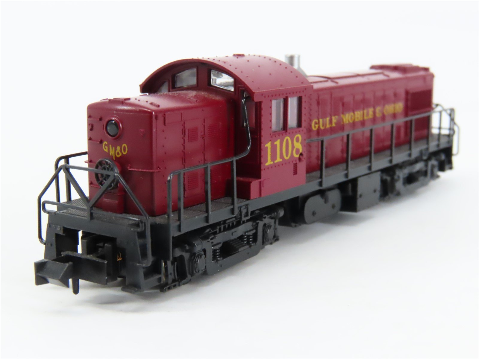 N Scale Atlas 4409 GMO Gulf Mobile & Ohio RS-1 Diesel Locomotive #1108
