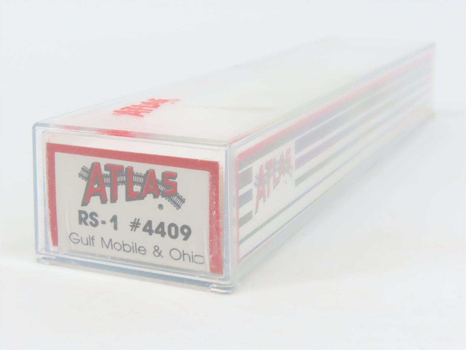 N Scale Atlas 4409 GMO Gulf Mobile & Ohio RS-1 Diesel Locomotive #1108