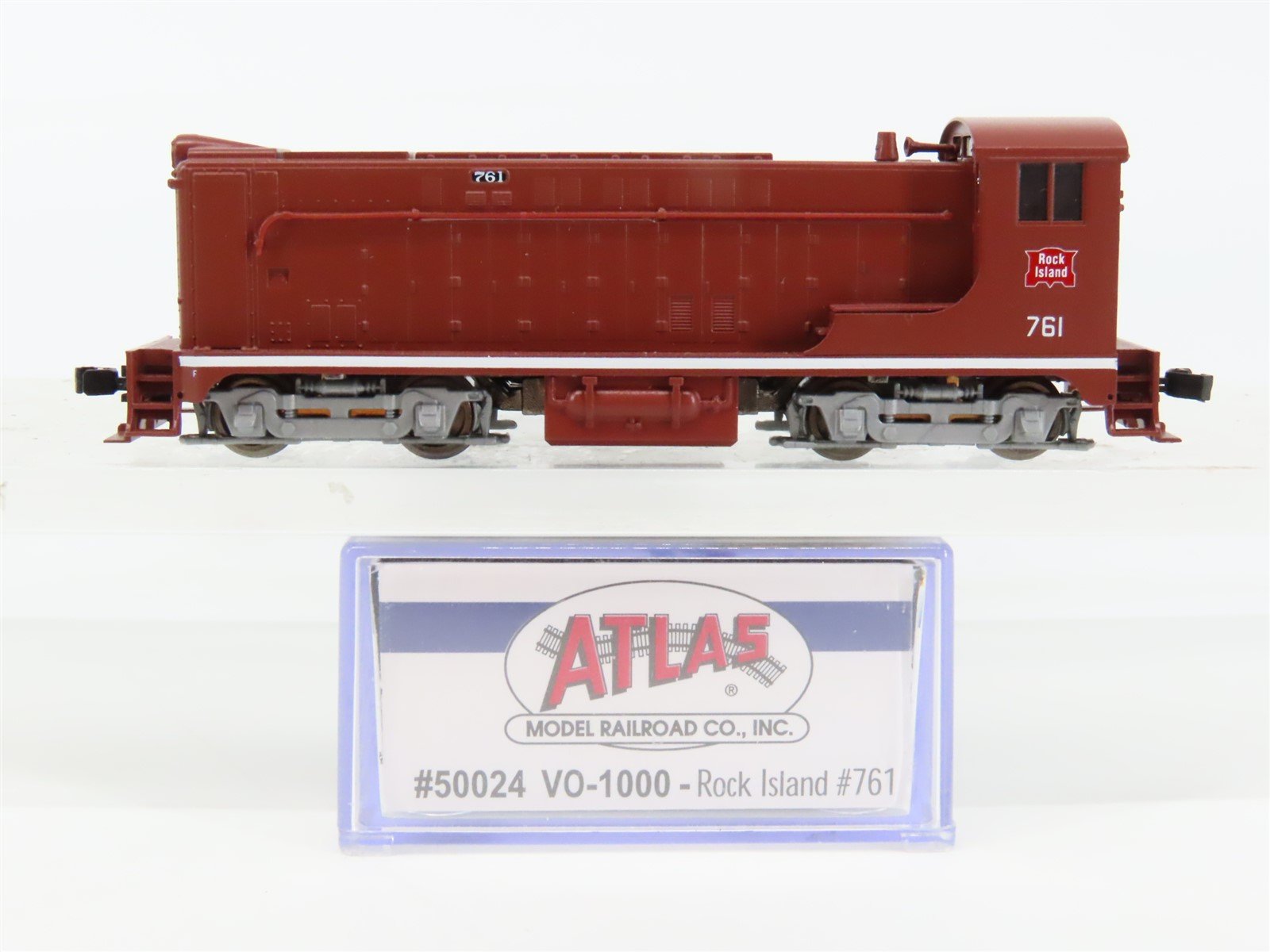 N Scale Atlas 50024 RI Rock Island VO-1000 Diesel Locomotive #761