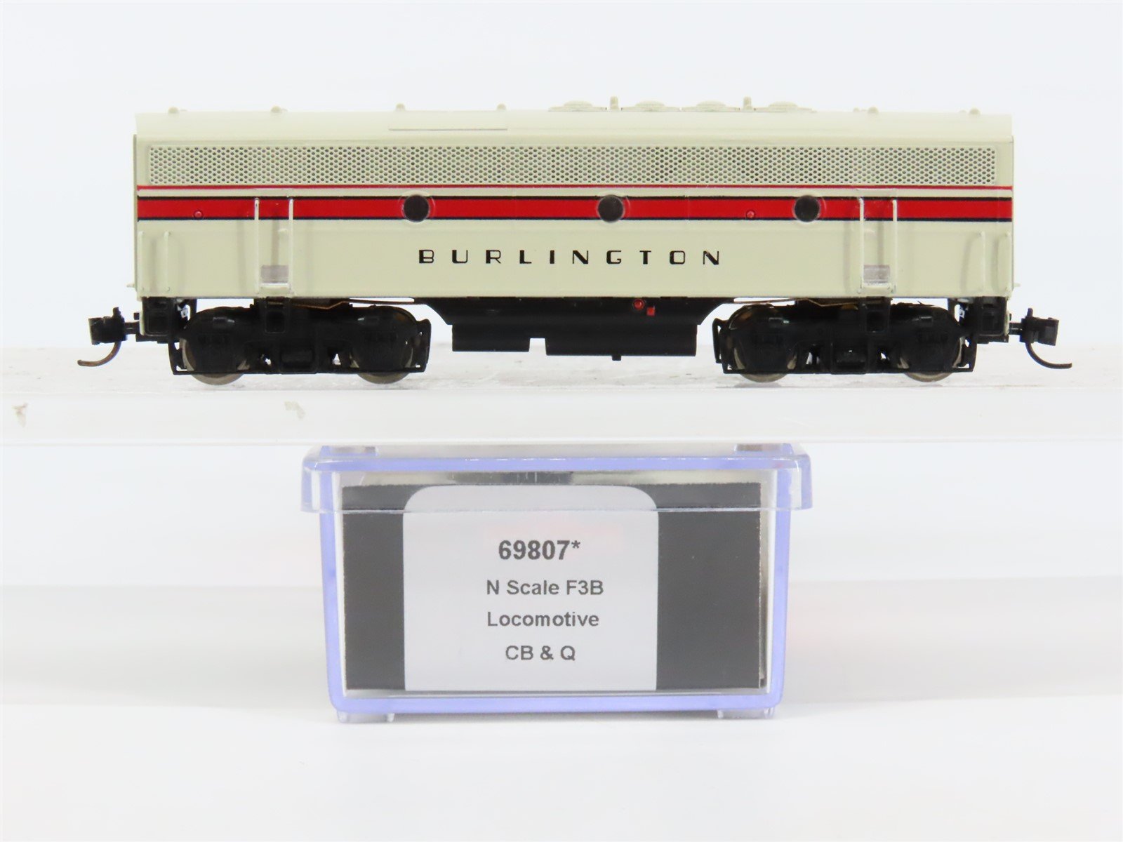 N Scale Intermountain 69807 CBQ Burlington F3B Diesel Locomotive