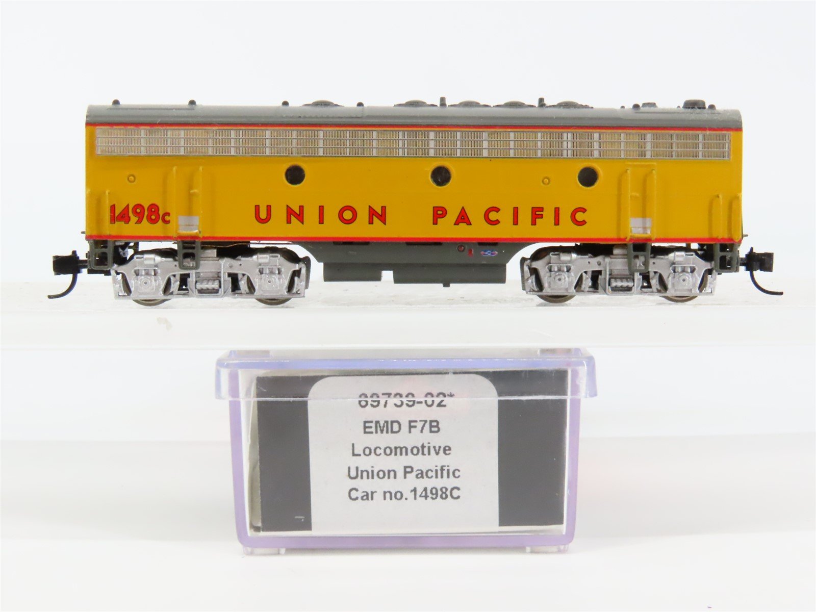 N Scale Intermountain 69739-02 UP Union Pacific F7B Diesel Locomotive #1498C