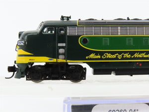 N Scale Intermountain 69260-04 NP Northern Pacific Main Street F7A Diesel #6512A