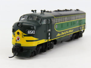 N Scale Intermountain 69260-02 NP Northern Pacific Main Street F7A Diesel #6510C