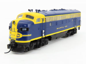 N Scale Intermountain 69217-01 ATSF Santa Fe F7A Diesel Locomotive #228