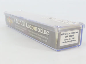 N Scale Life-Like 7108 MP Missouri Pacific EMD GP18 Diesel Locomotive #4802