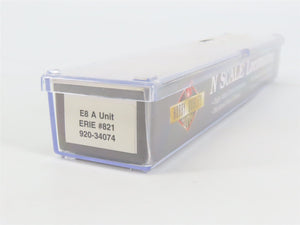 N Scale Life-Like 920-34074 ERIE Railroad EMD E8A Diesel Locomotive #821
