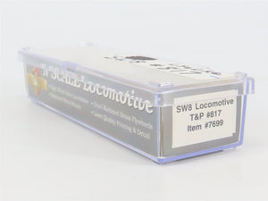 N Scale Life-Like 7699 T&P Texas & Pacific EMD SW8 Diesel Switcher #817