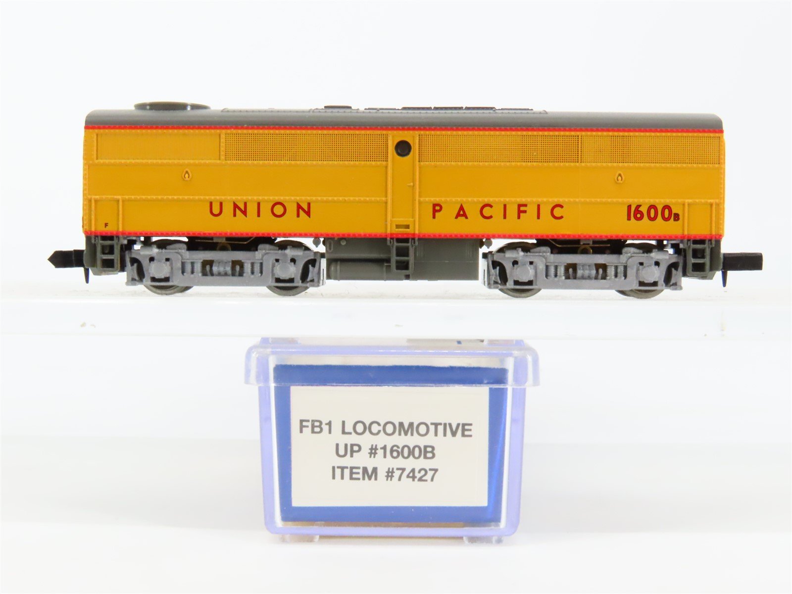 N Scale Life-Like 7427 UP Union Pacific ALCO FB1 Diesel Locomotive #1600B