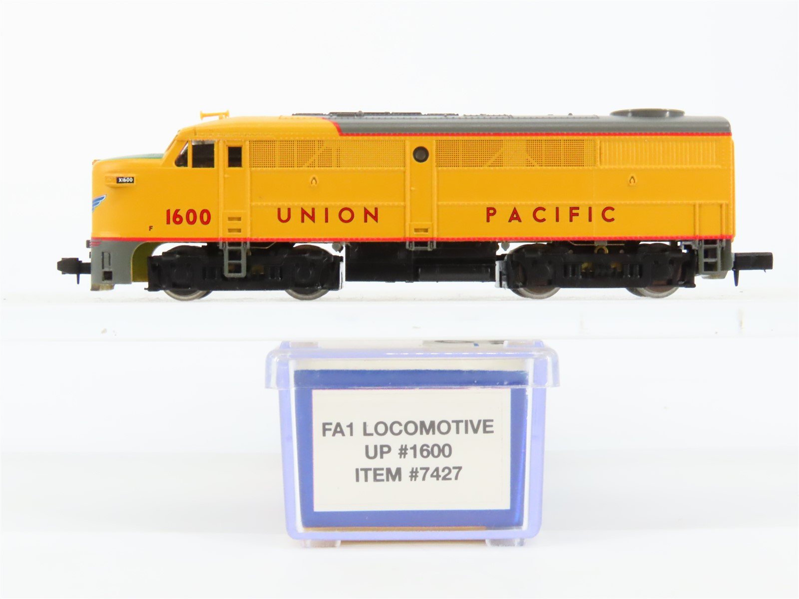 N Scale Life-Like 7427 UP Union Pacific ALCO FA1 Diesel Locomotive #1600