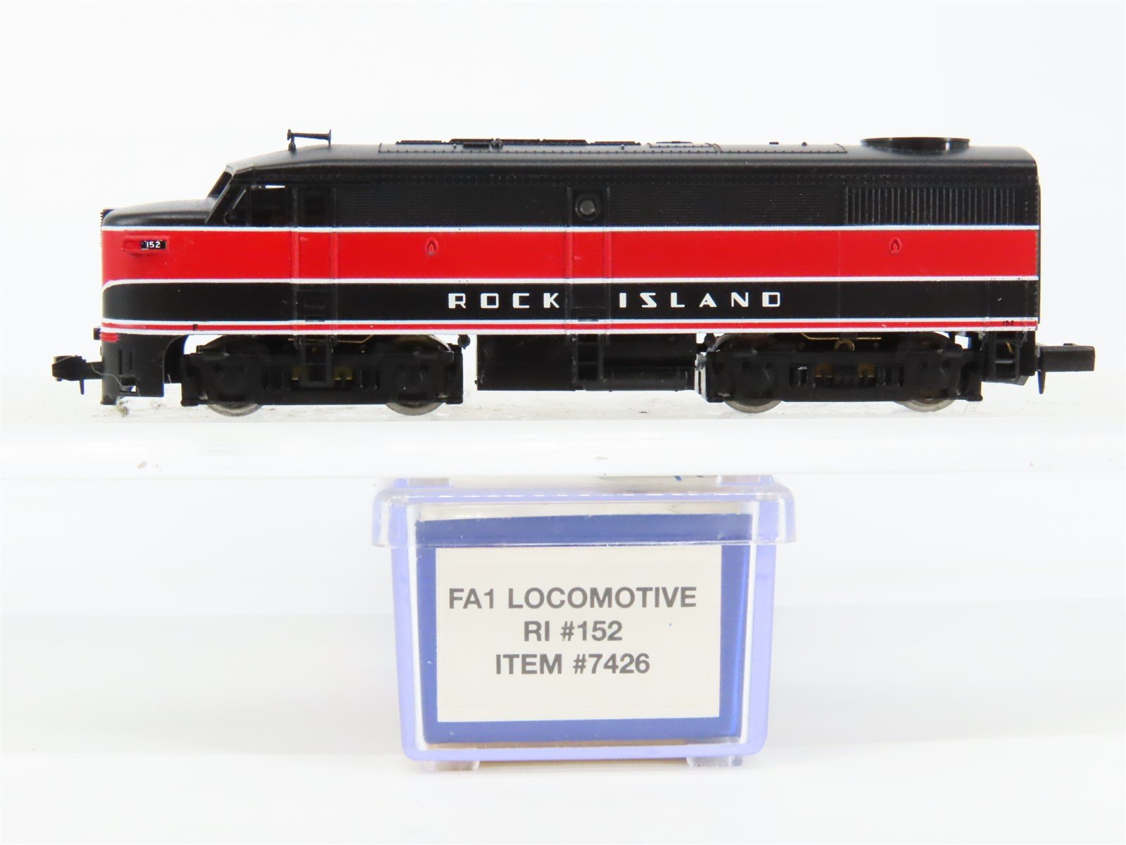 N Scale Life-Like 7426 RI Rock Island ALCO FA1 Diesel Locomotive #152
