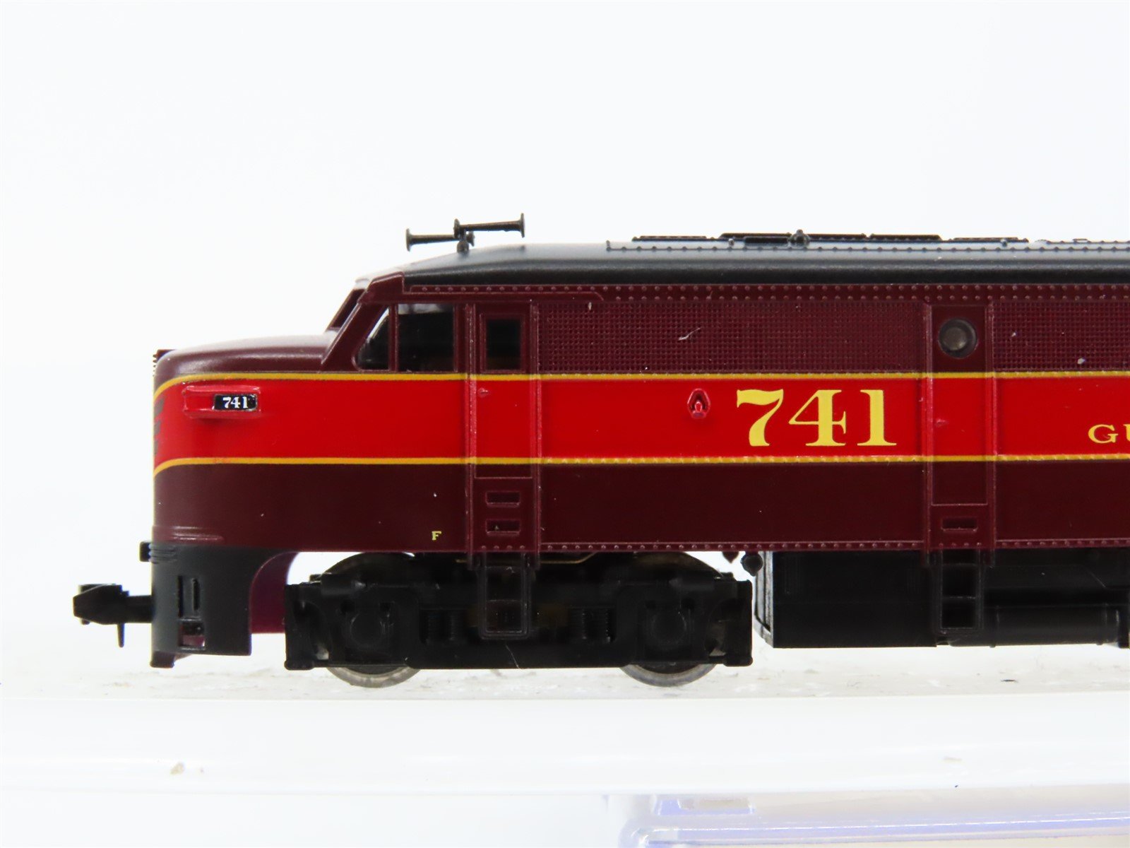 N Scale Life-Like 7417 GMO Gulf Mobile & Ohio ALCO FA1 Diesel Locomotive #741