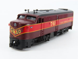 N Scale Life-Like 7417 GMO Gulf Mobile & Ohio ALCO FA1 Diesel Locomotive #741