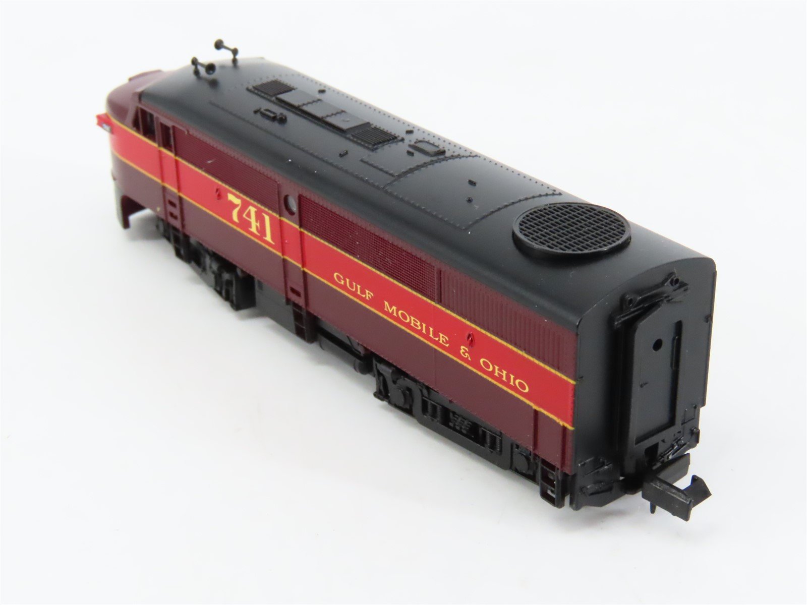 N Scale Life-Like 7417 GMO Gulf Mobile & Ohio ALCO FA1 Diesel Locomotive #741