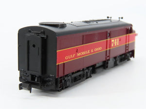 N Scale Life-Like 7417 GMO Gulf Mobile & Ohio ALCO FA1 Diesel Locomotive #741