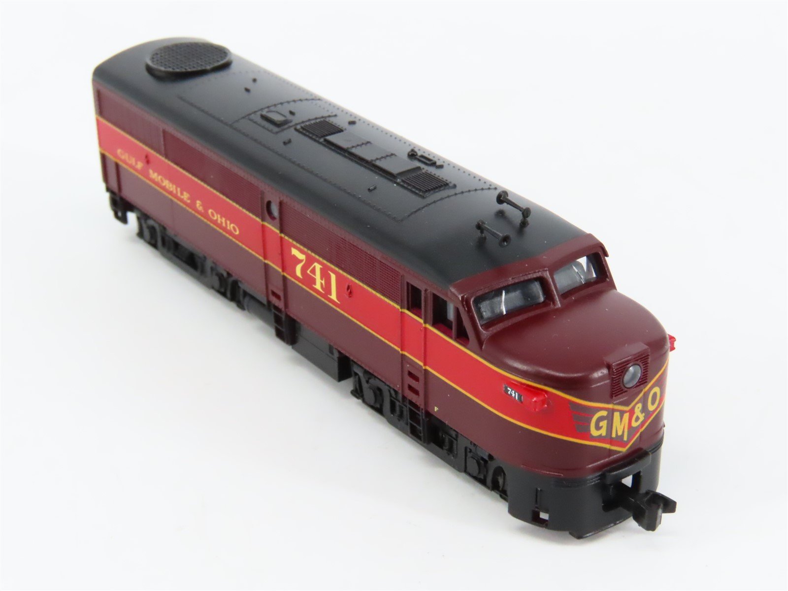 N Scale Life-Like 7417 GMO Gulf Mobile & Ohio ALCO FA1 Diesel Locomotive #741