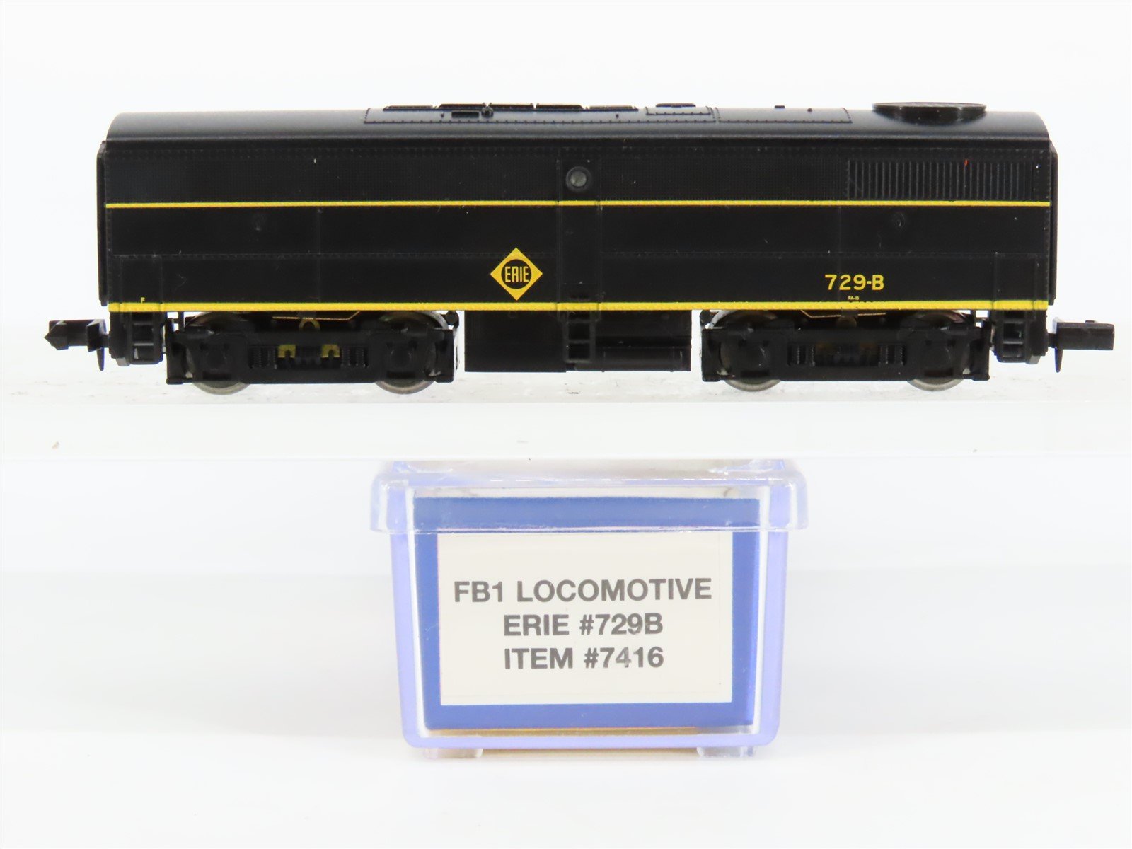 N Scale Life-Like 7416 ERIE Railroad ALCO FB1 Diesel Locomotive #729-B