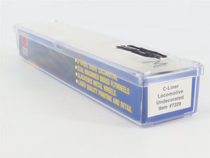 N Scale Life-Like 7229 Undecorated FM C-Liner B-Unit Diesel Locomotive