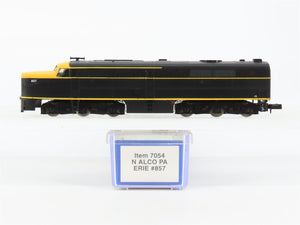 N Scale Life-Like 7054 Unlettered ERIE ALCO PA Diesel #857 - Custom