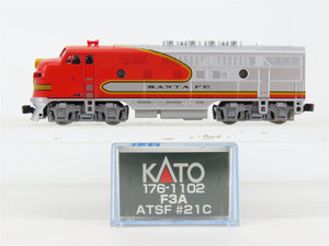 N Scale KATO 176-1102 ATSF Santa Fe EMD F3A Diesel #21C - DCC Ready