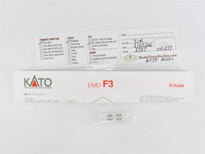 N Scale KATO 176-1102 ATSF Santa Fe EMD F3A Diesel #21C - DCC Ready