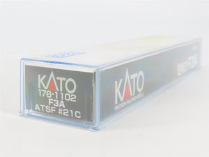 N Scale KATO 176-1102 ATSF Santa Fe EMD F3A Diesel #21C - DCC Ready