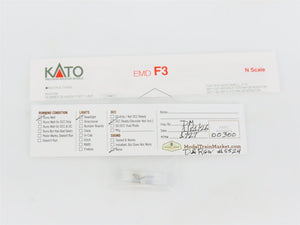N Scale KATO 176-1101 D&RGW Rio Grande EMD F3A Diesel #5524 - DCC Ready