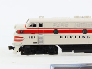 N Scale KATO CB&Q Burlington Route EMD F2A Diesel Locomotive #151 - DCC Ready