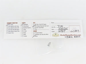 N Scale KATO CB&Q Burlington Route EMD F2A Diesel Locomotive #151 - DCC Ready