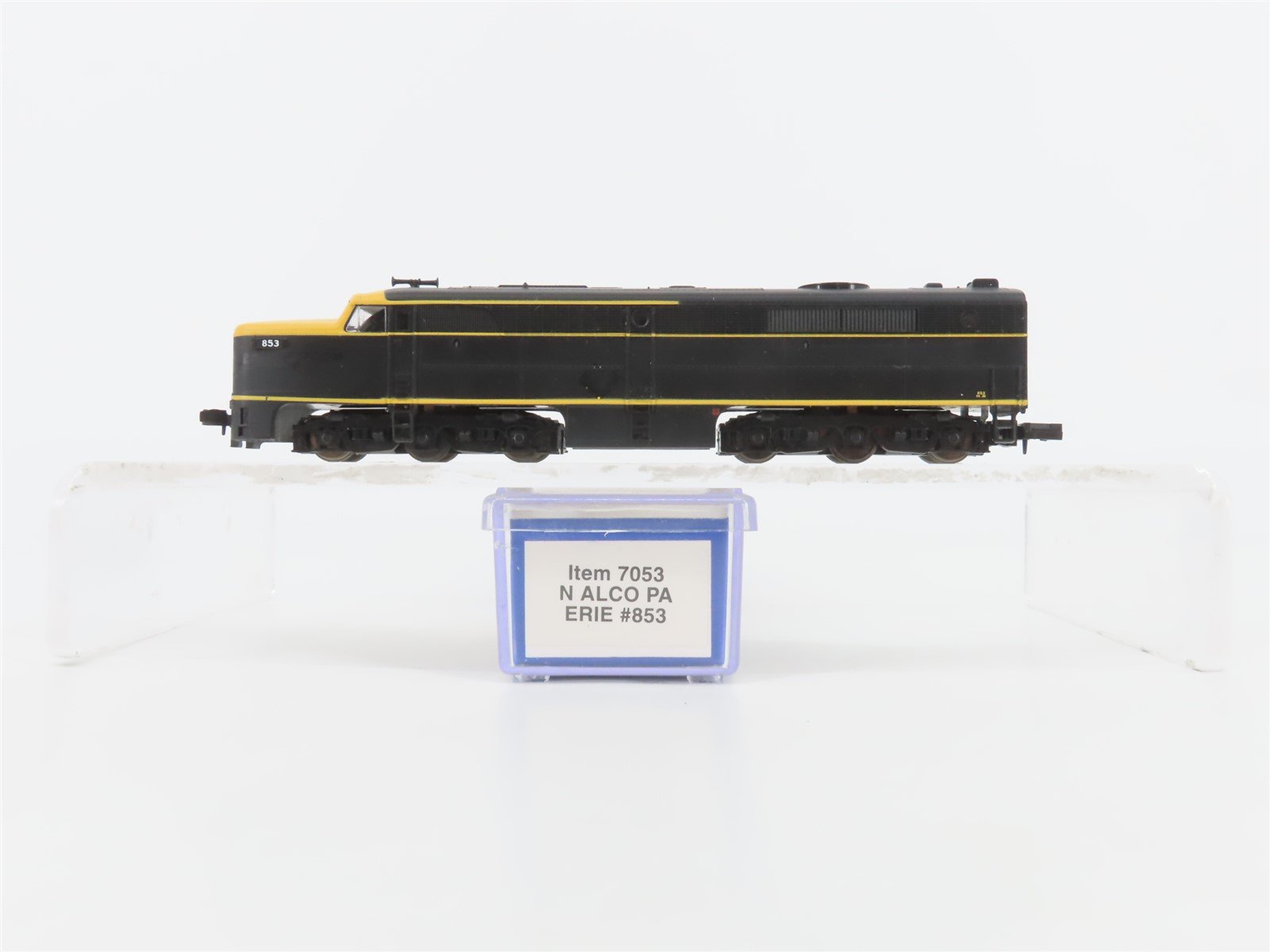 N Scale Life-Like 7053 Unlettered ERIE ALCO PA Diesel Locomotive #853 - Custom