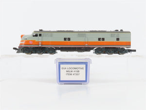 N Scale Life-Like 7357 MILW Milwaukee Road EMD E6A Diesel Locomotive #15B