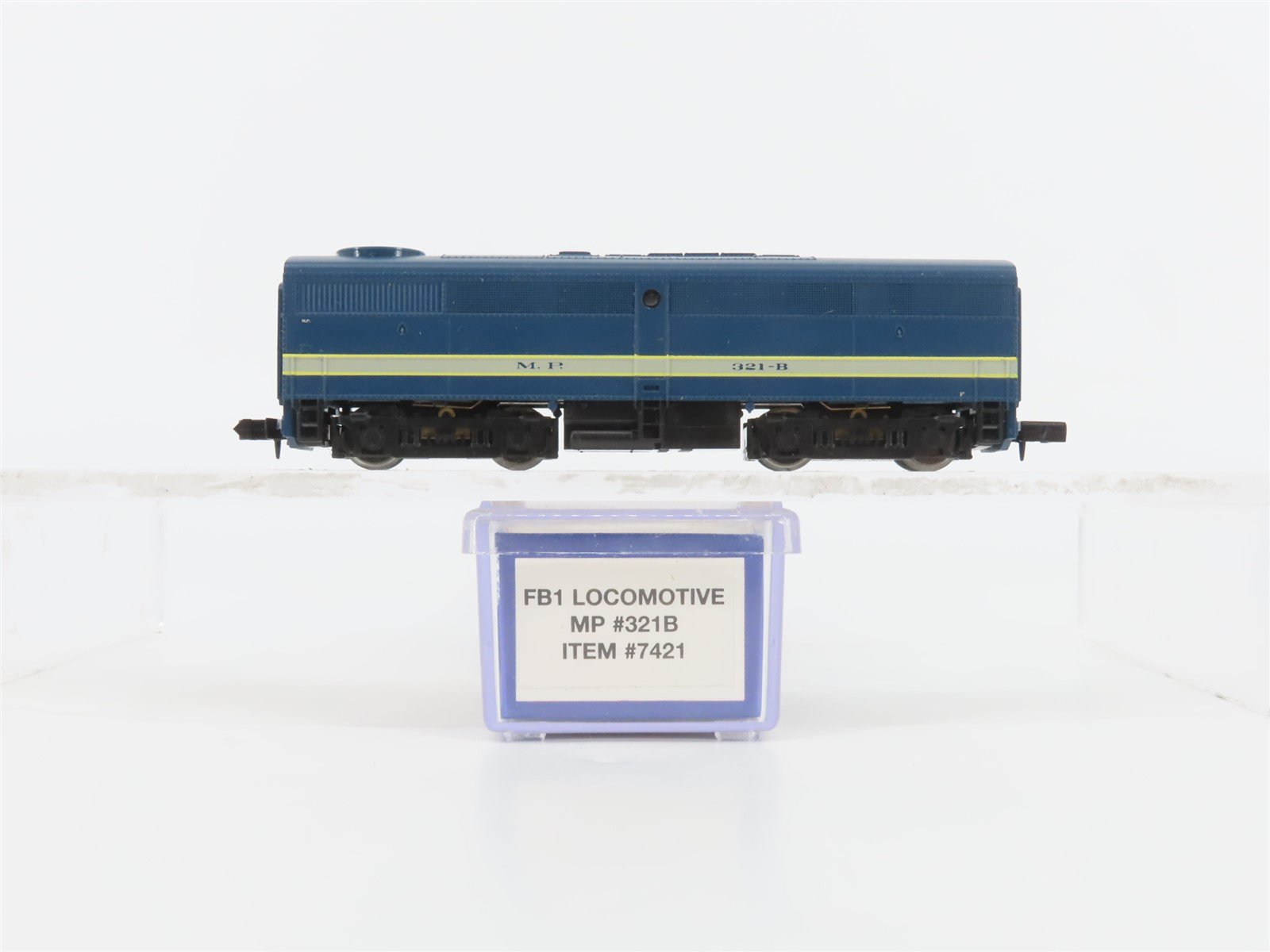 N Scale Life-Like 7421 MP Missouri Pacific ALCO FB1 Diesel Locomotive #321B