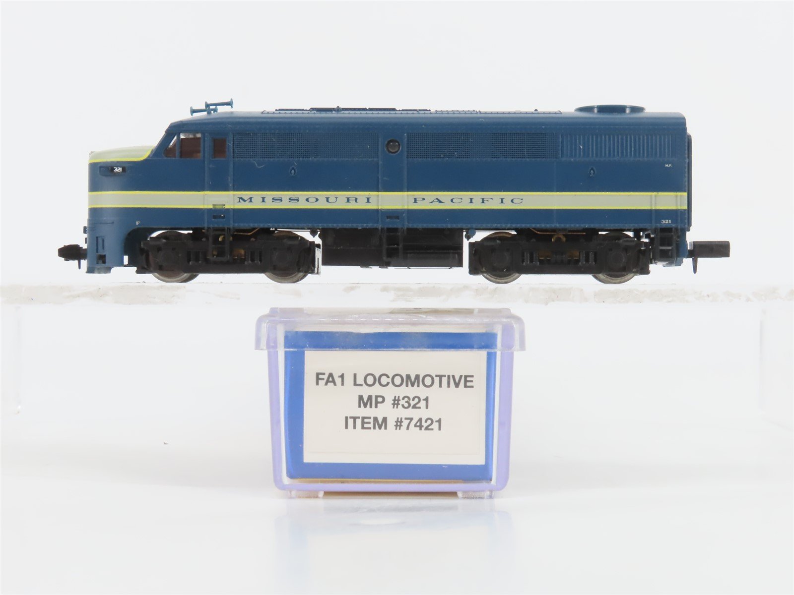 N Scale Life-Like 7421 MP Missouri Pacific ALCO FA1 Diesel Locomotive #321