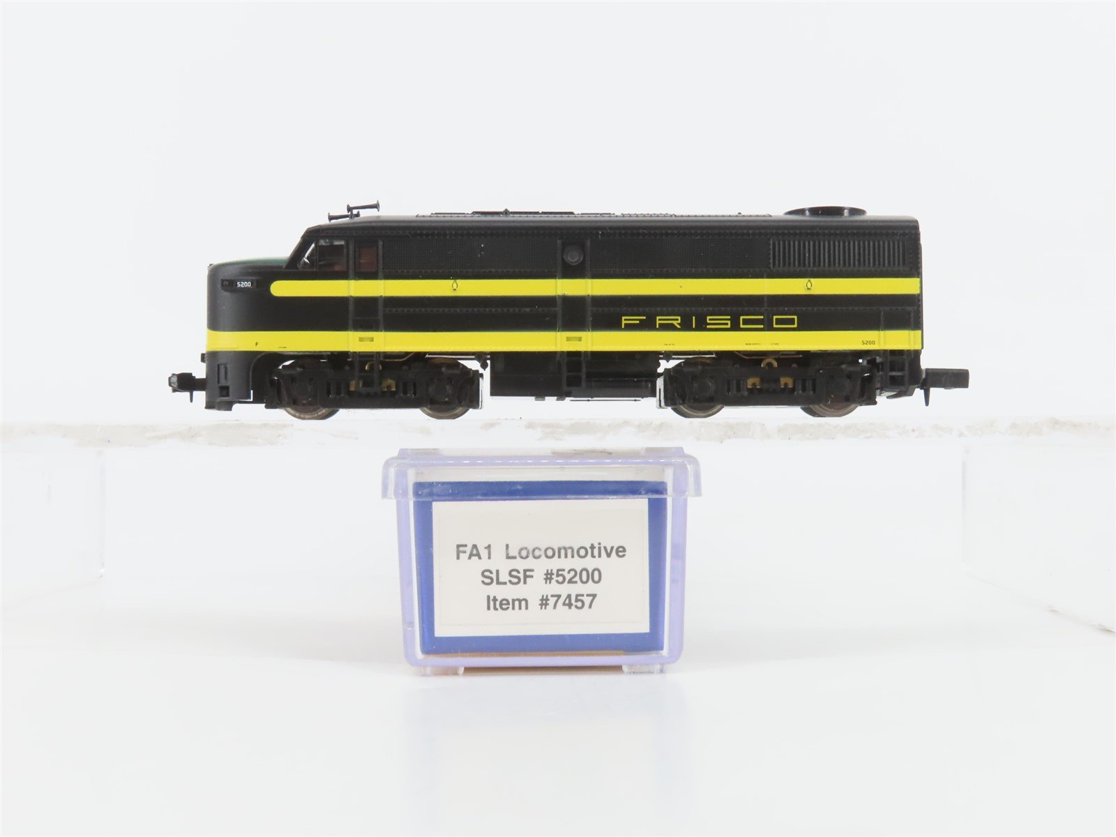 N Scale Life-Like 7457 SLSF Frisco ALCO FA1 Diesel Locomotive #5200