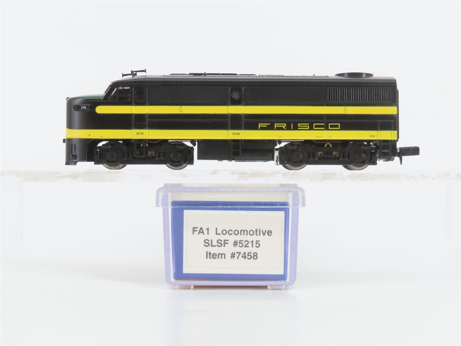 N Scale Life-Like 7458 SLSF Frisco ALCO FA1 Diesel Locomotive #5215