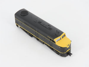 N Scale Life-Like 7416 Unlettered ERIE ALCO FA1 Diesel Locomotive #729 - Custom
