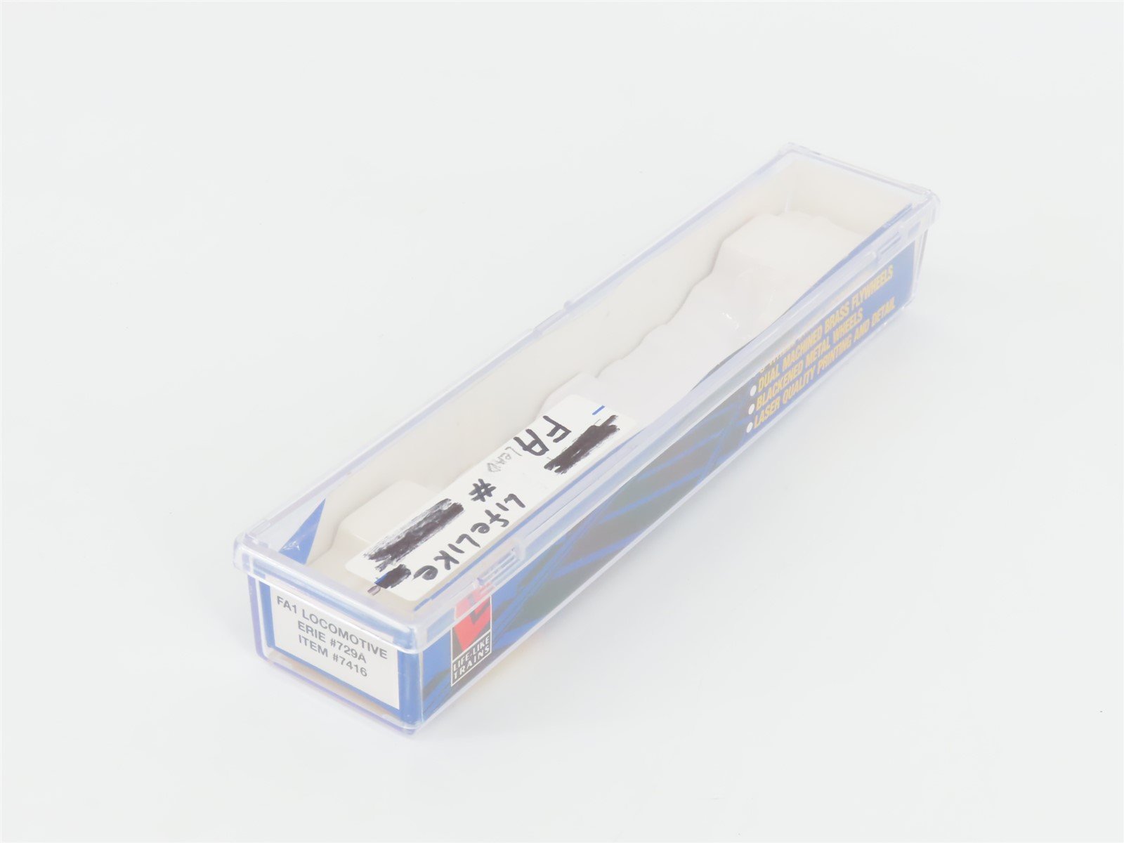 N Scale Life-Like 7416 Unlettered ERIE ALCO FA1 Diesel Locomotive #729 - Custom