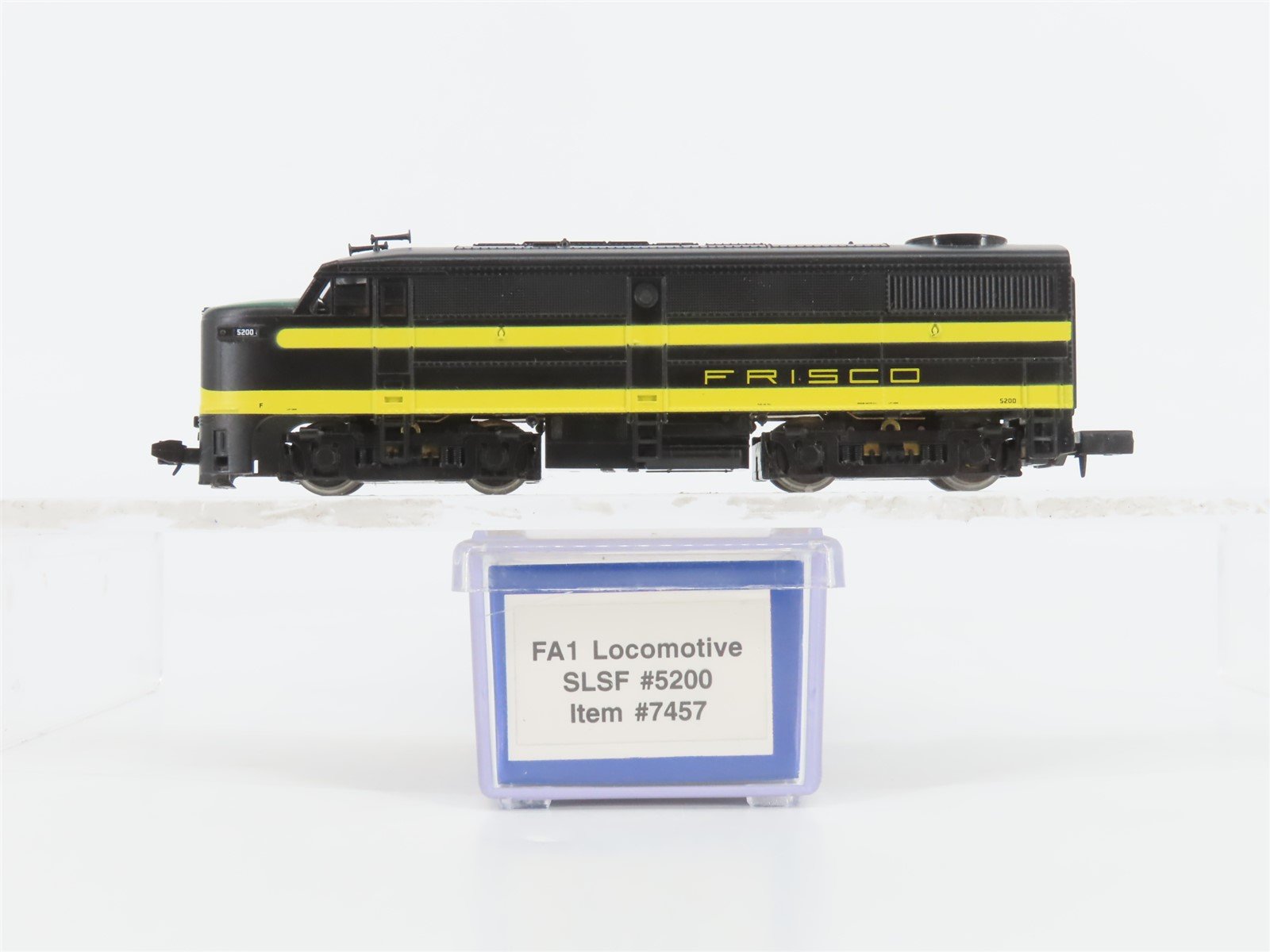 N Scale Life-Like 7457 SLSF Frisco ALCO FA1 Diesel Locomotive #5201