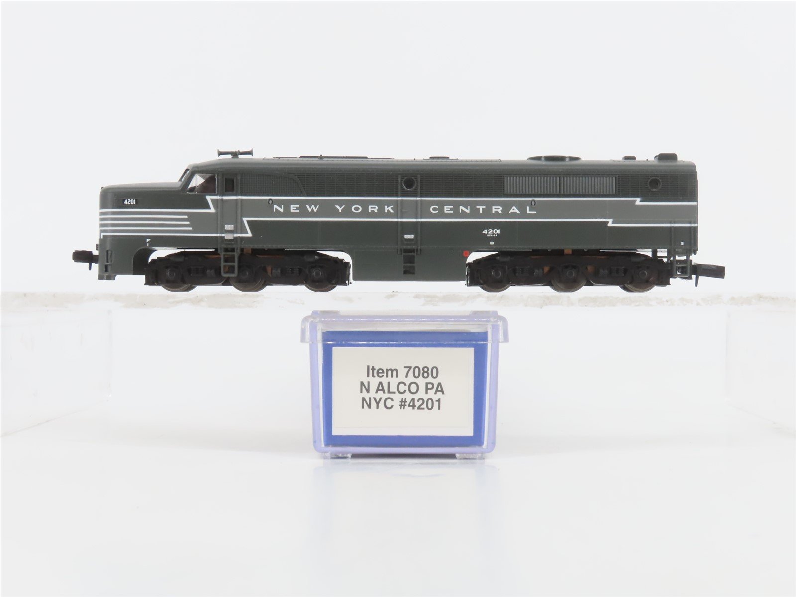 N Scale Life-Like 7080 NYC New York Central ALCO PA Diesel Locomotive #4201