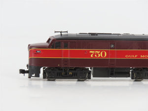 N Scale Life-Like 7418 GMO Gulf Mobile & Ohio ALCO FA1 Diesel Locomotive #750