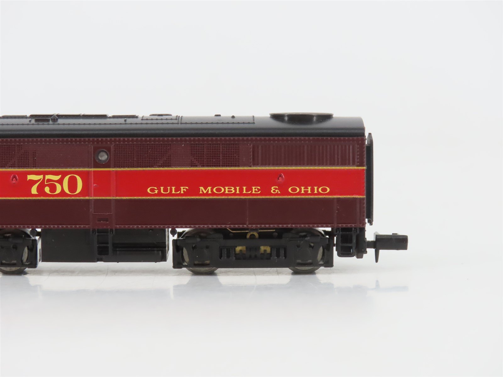 N Scale Life-Like 7418 GMO Gulf Mobile & Ohio ALCO FA1 Diesel Locomotive #750