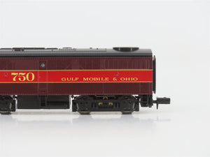 N Scale Life-Like 7418 GMO Gulf Mobile & Ohio ALCO FA1 Diesel Locomotive #750