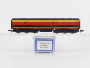 N Scale Life-Like 7497 KCS Kansas City Southern FM Erie-Built B-Unit Diesel #62B