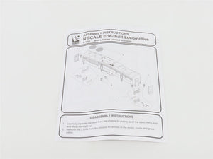 N Scale Life-Like 7497 KCS Kansas City Southern FM Erie-Built B-Unit Diesel #62B