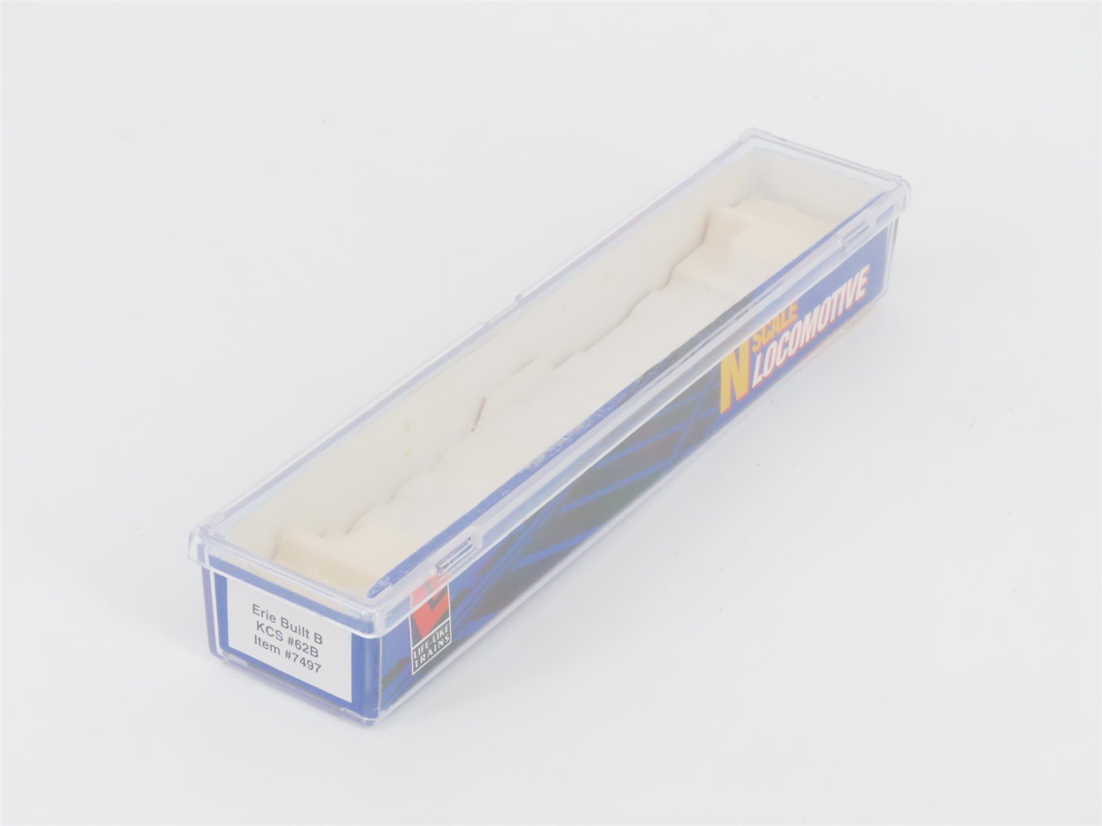 N Scale Life-Like 7497 KCS Kansas City Southern FM Erie-Built B-Unit Diesel #62B